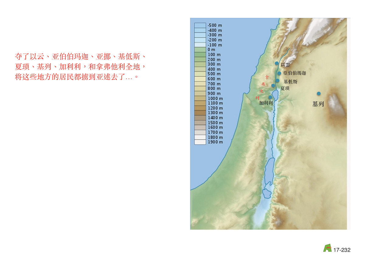 第17单元 - 第56课 - 约哈斯 约阿施 耶罗波安 亚撒利利雅 沙龙 米拿现 比加辖 比加 何细亚