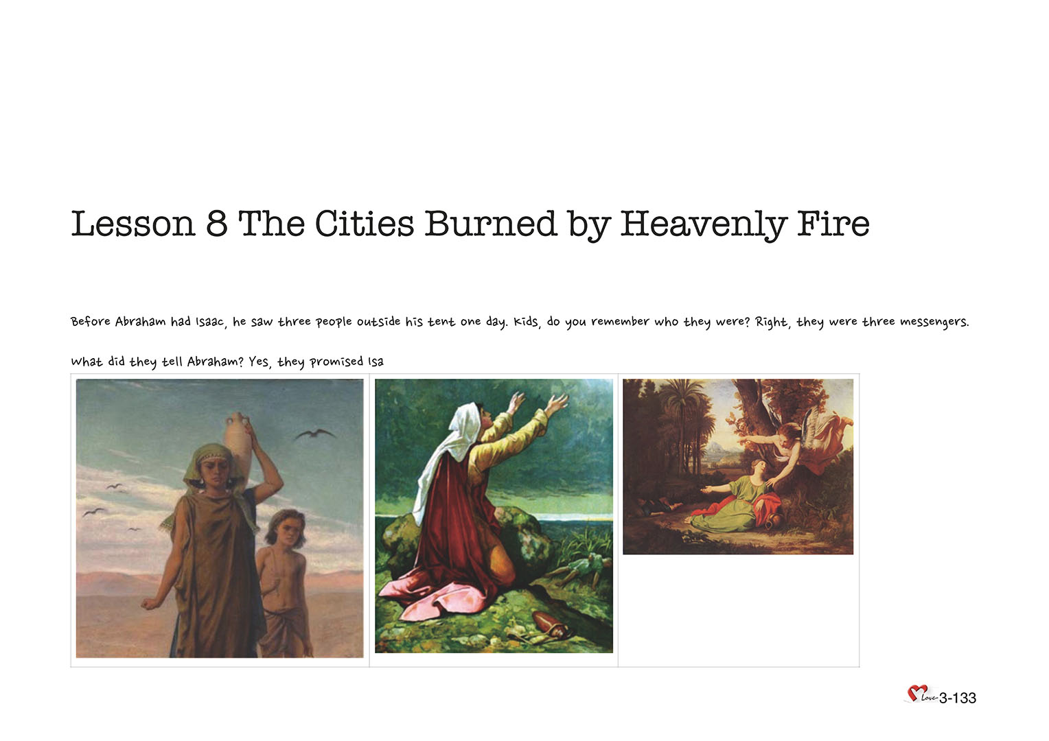 Chapter 3 - Lesson 8 - The Cities Burned by Heavenly Fire