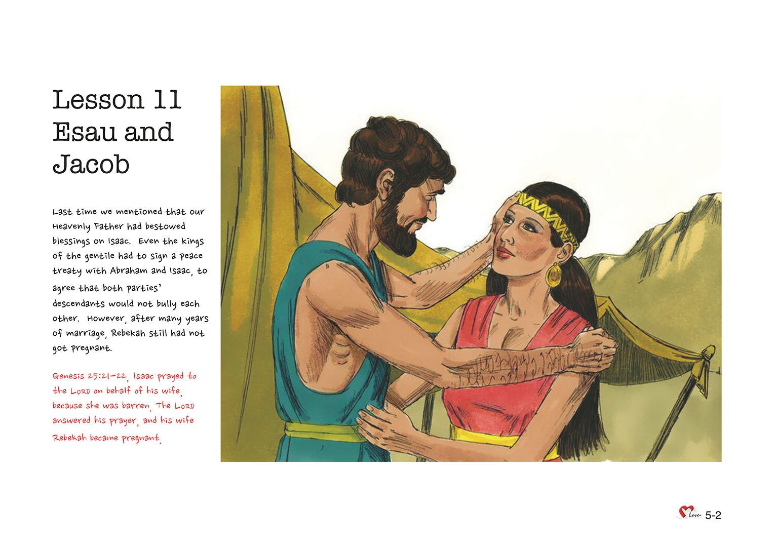 Chapter 5 - Lesson 11 - Esau and Jacob