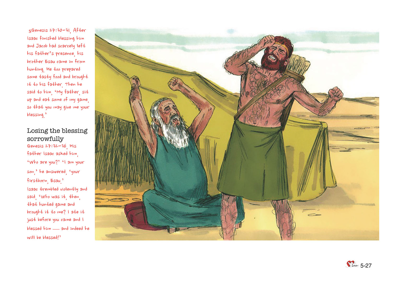 Chapter 5 - Lesson 11 - Esau and Jacob