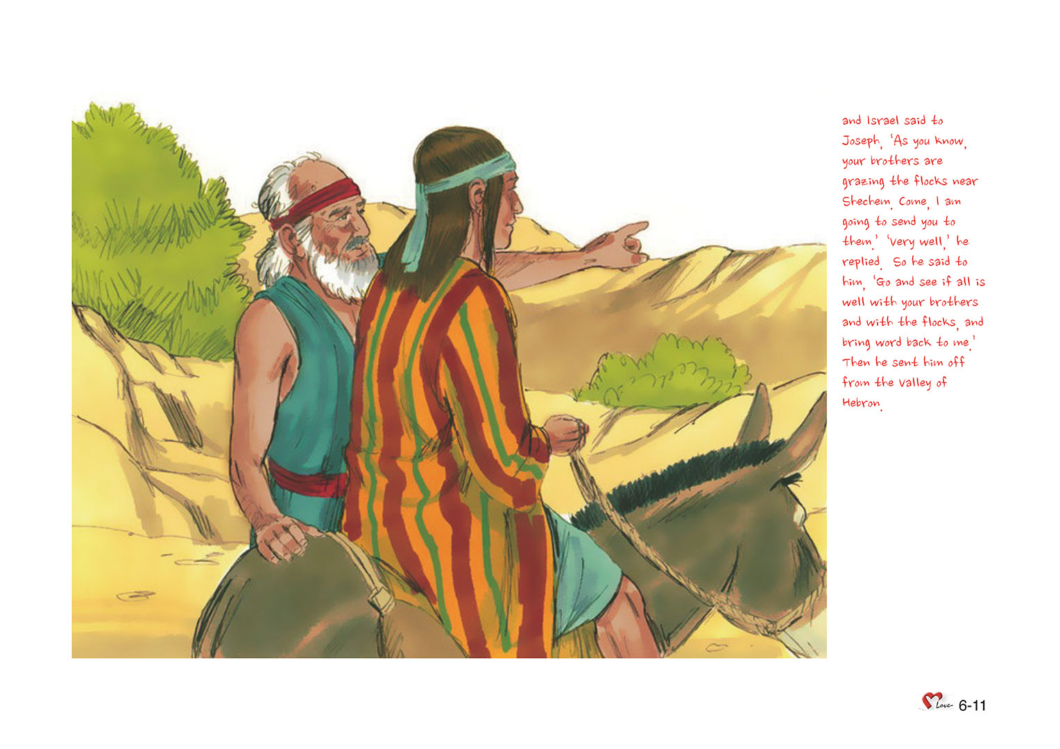 Chapter 6 - Lesson 14 - Joseph's Richly Ornamented Robe