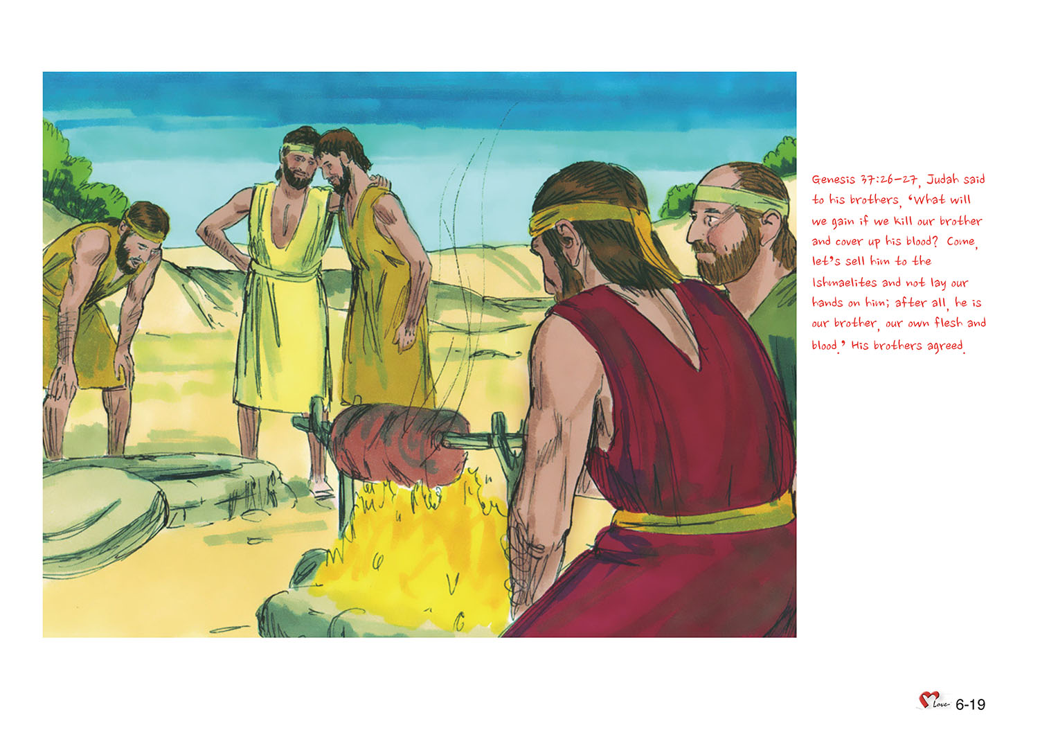 Chapter 6 - Lesson 14 - Joseph's Richly Ornamented Robe