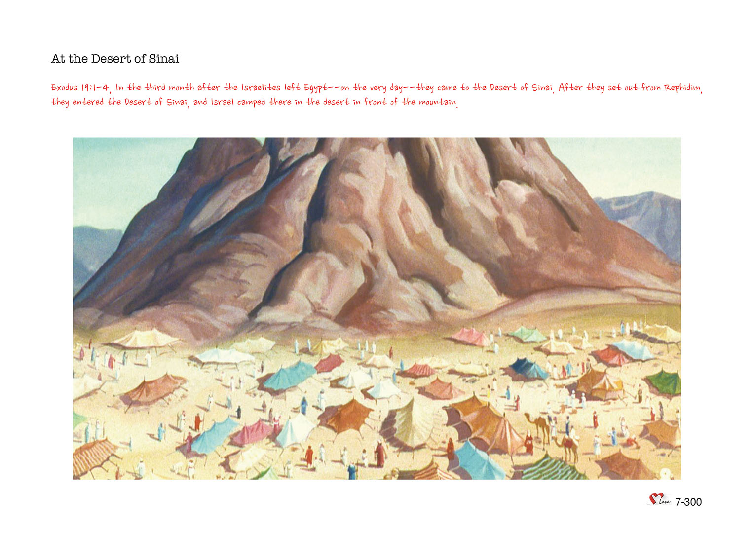 Chapter 7 - Lesson 21 - Desert of Sinai