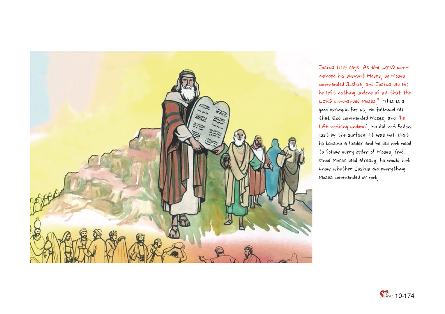 Chapter 10 - Lesson 36 - Took Possession of Whole Land of Canaan