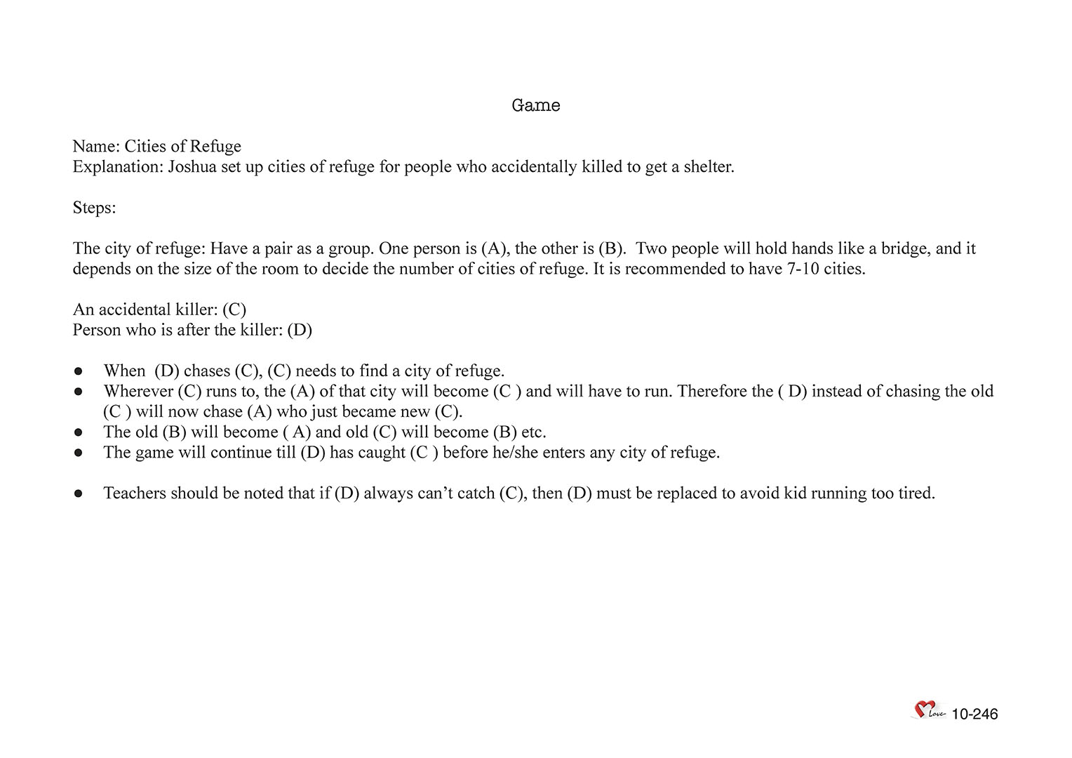 Chapter 10 - Lesson 37 - Division of the Land