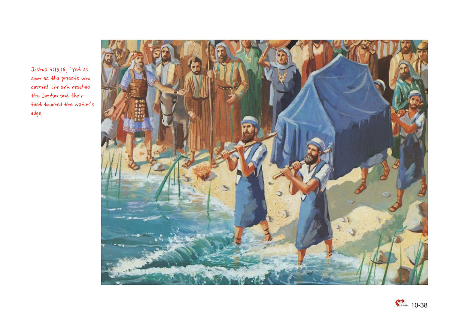 Chapter 10 - Lesson 34 - Crossing the Jordan River