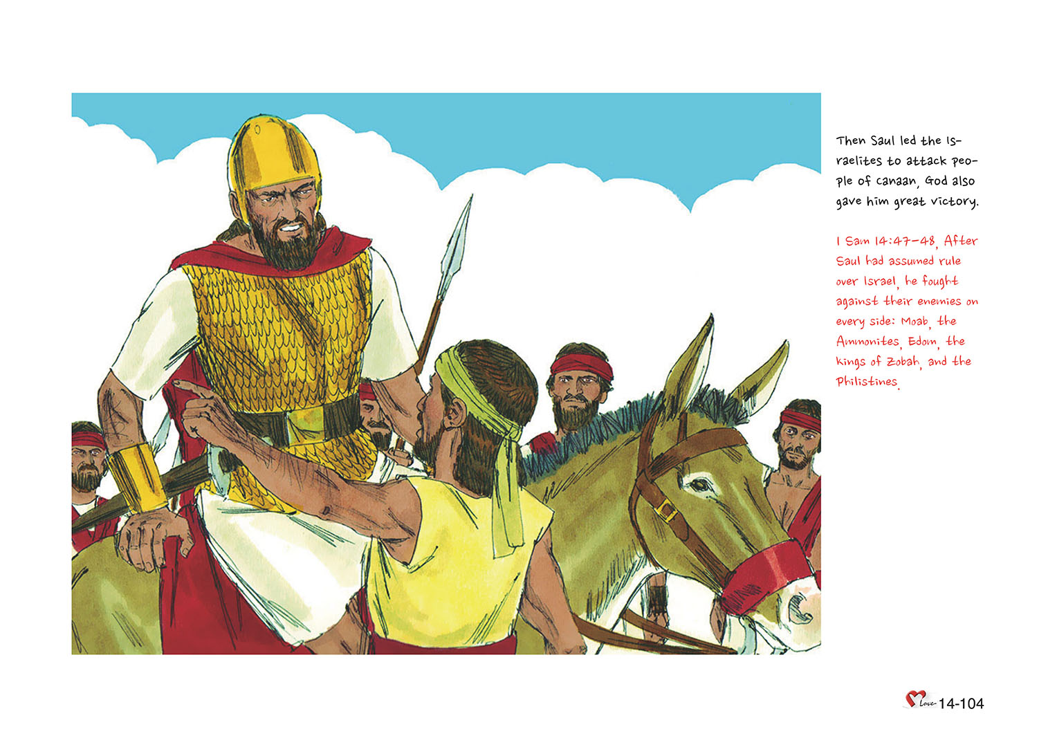 Chapter 14 - Lesson 44 - King Saul was Rejected