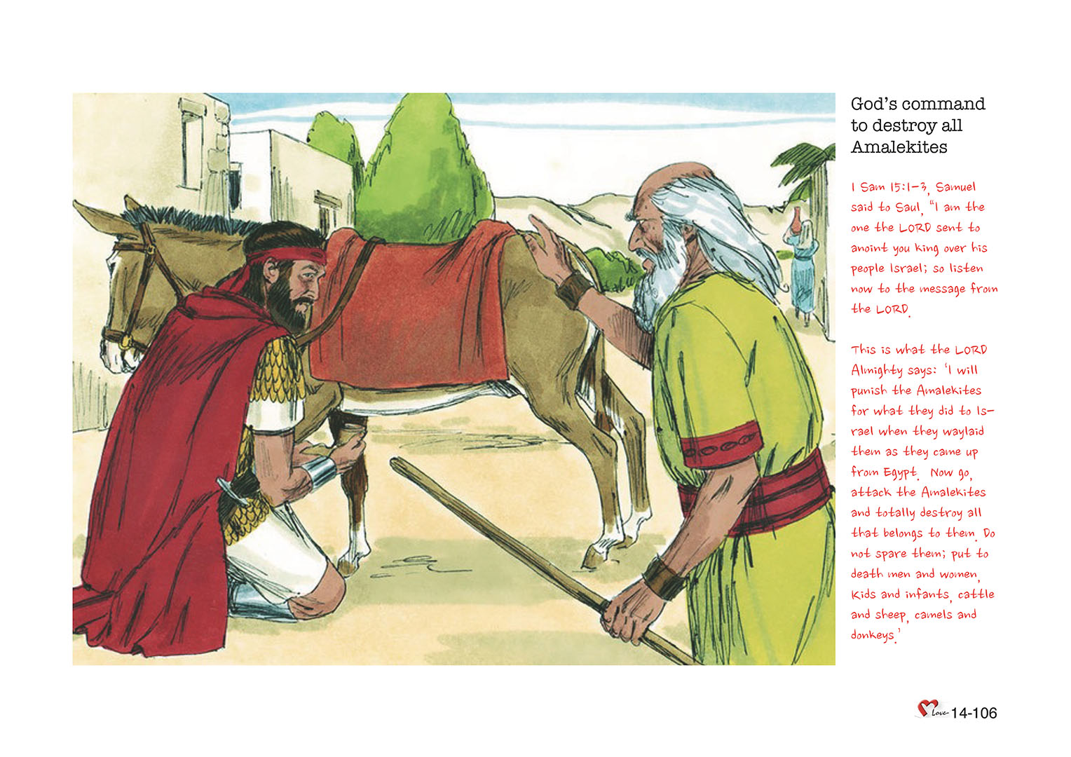 Chapter 14 - Lesson 44 - King Saul was Rejected