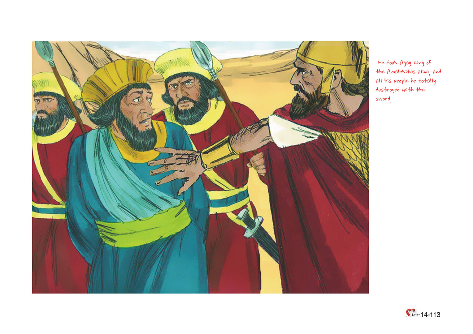 Chapter 14 - Lesson 44 - King Saul was Rejected