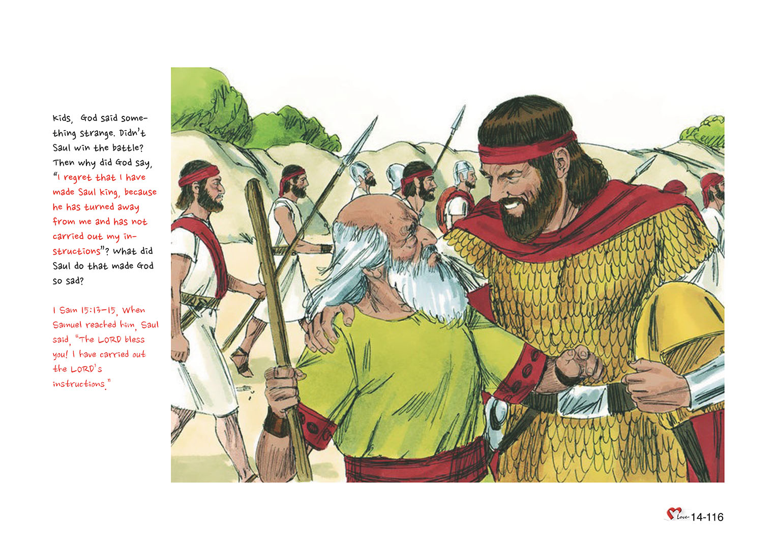 Chapter 14 - Lesson 44 - King Saul was Rejected