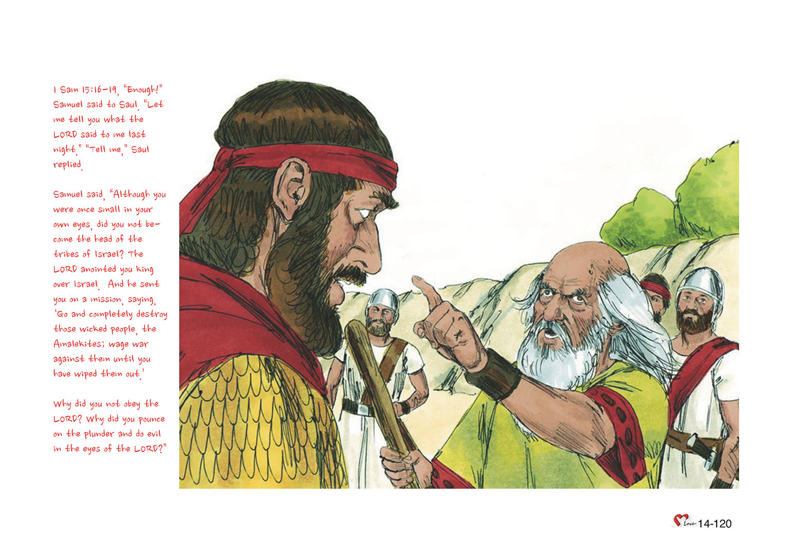 Chapter 14 - Lesson 44 - King Saul was Rejected