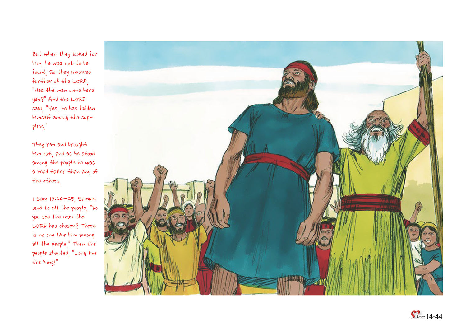 Chapter 14 - Lesson 43 - Setting up Saul as King