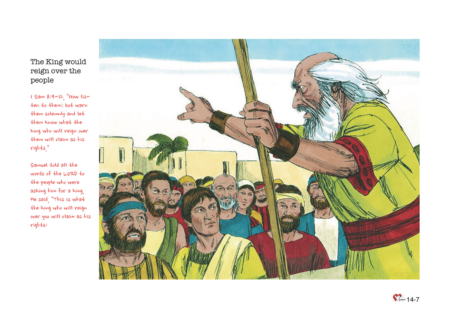 Chapter 14 - Lesson 43 - Setting up Saul as King