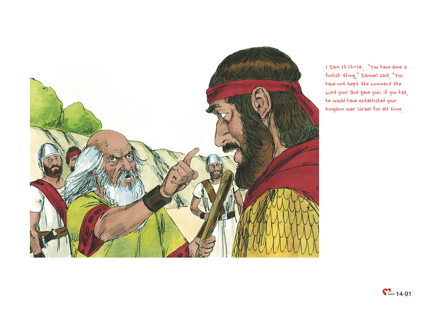 Chapter 14 - Lesson 44 - King Saul was Rejected