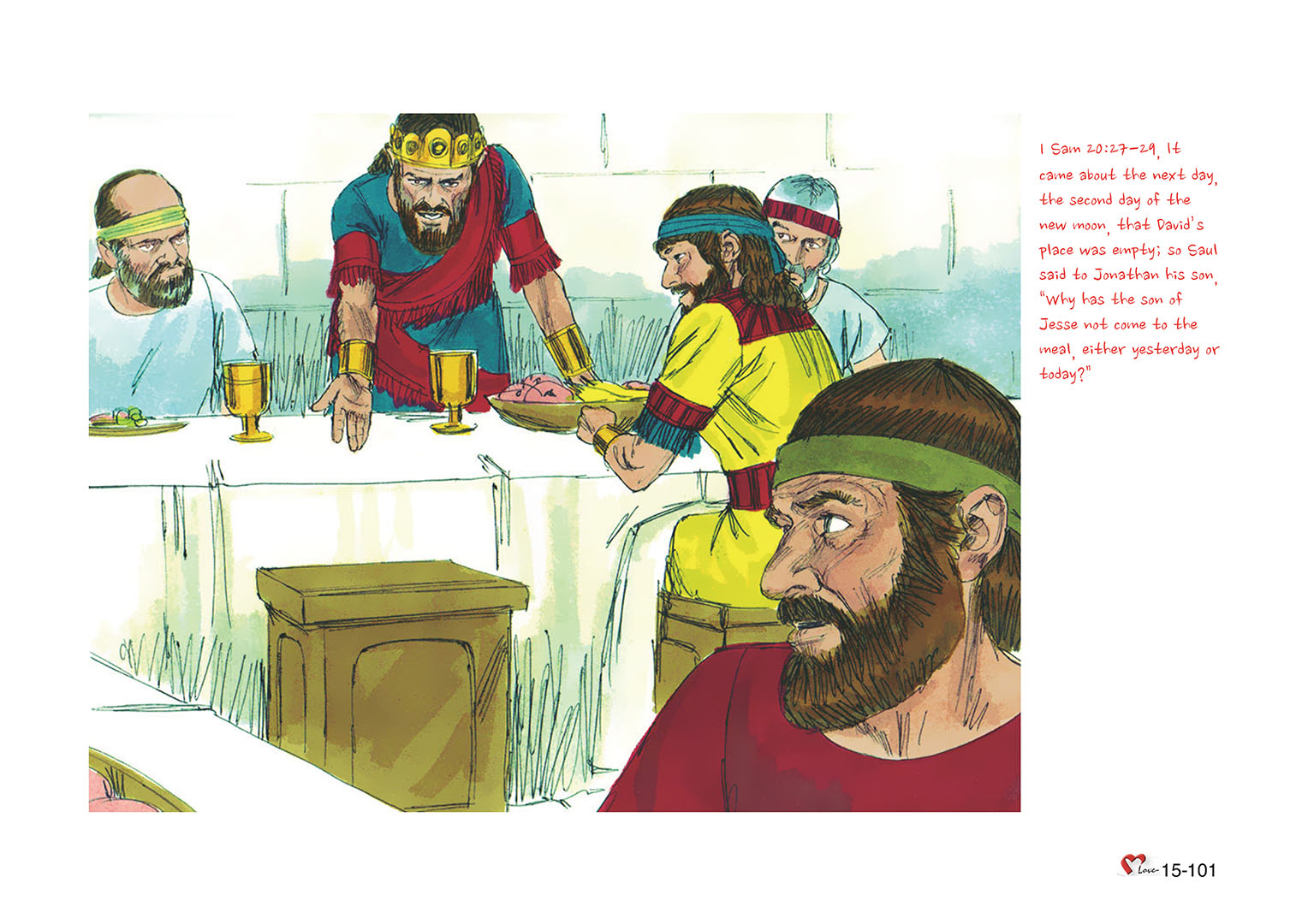 Chapter 15 - Lesson 46 - David Escaped from Saul