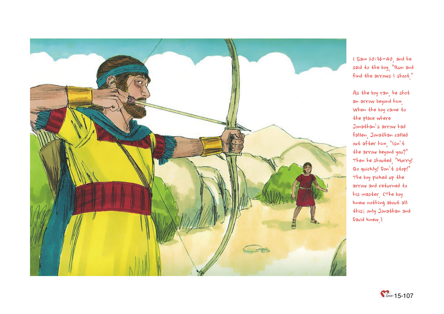 Chapter 15 - Lesson 46 - David Escaped from Saul