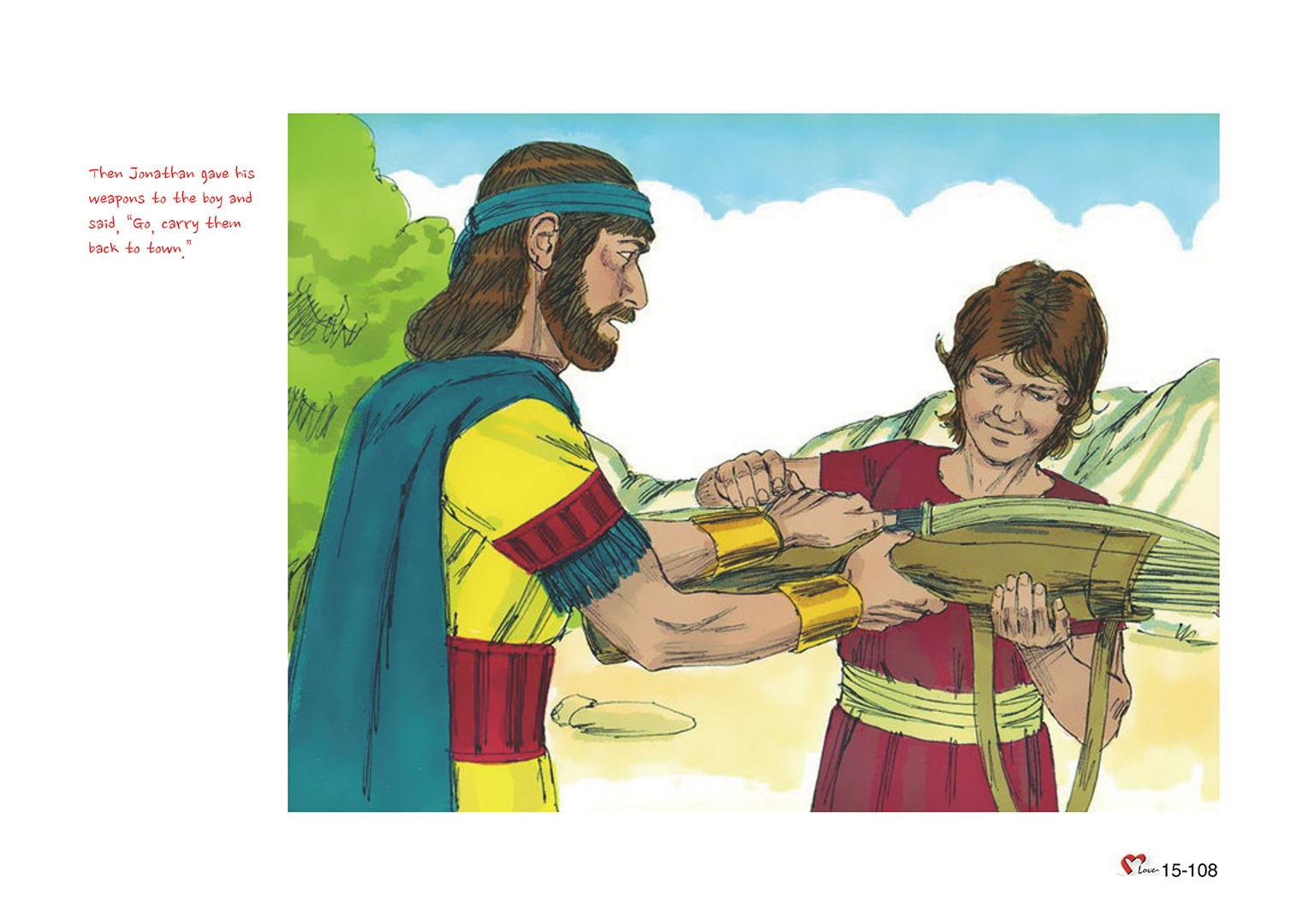 Chapter 15 - Lesson 46 - David Escaped from Saul