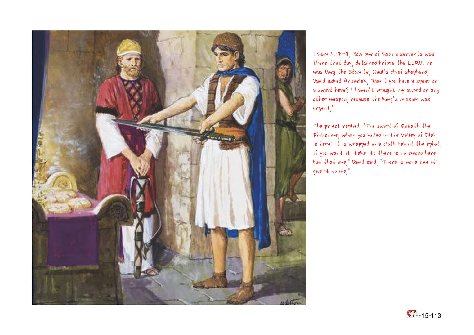 Chapter 15 - Lesson 46 - David Escaped from Saul