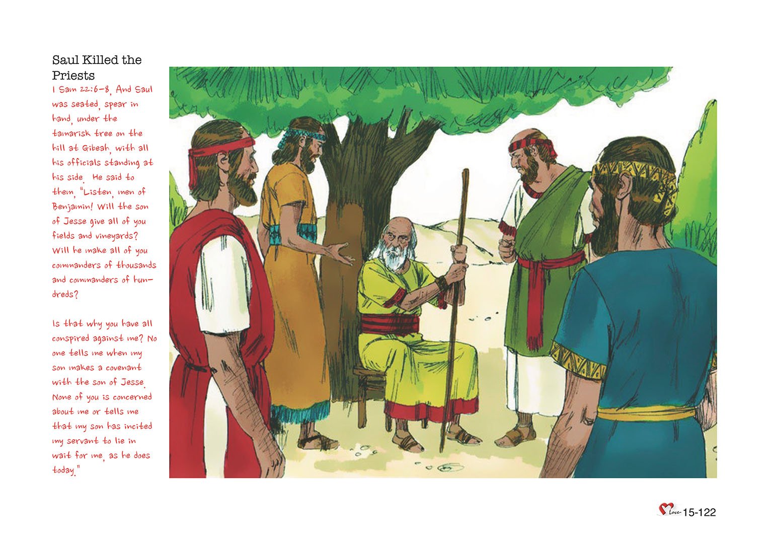 Chapter 15 - Lesson 46 - David Escaped from Saul