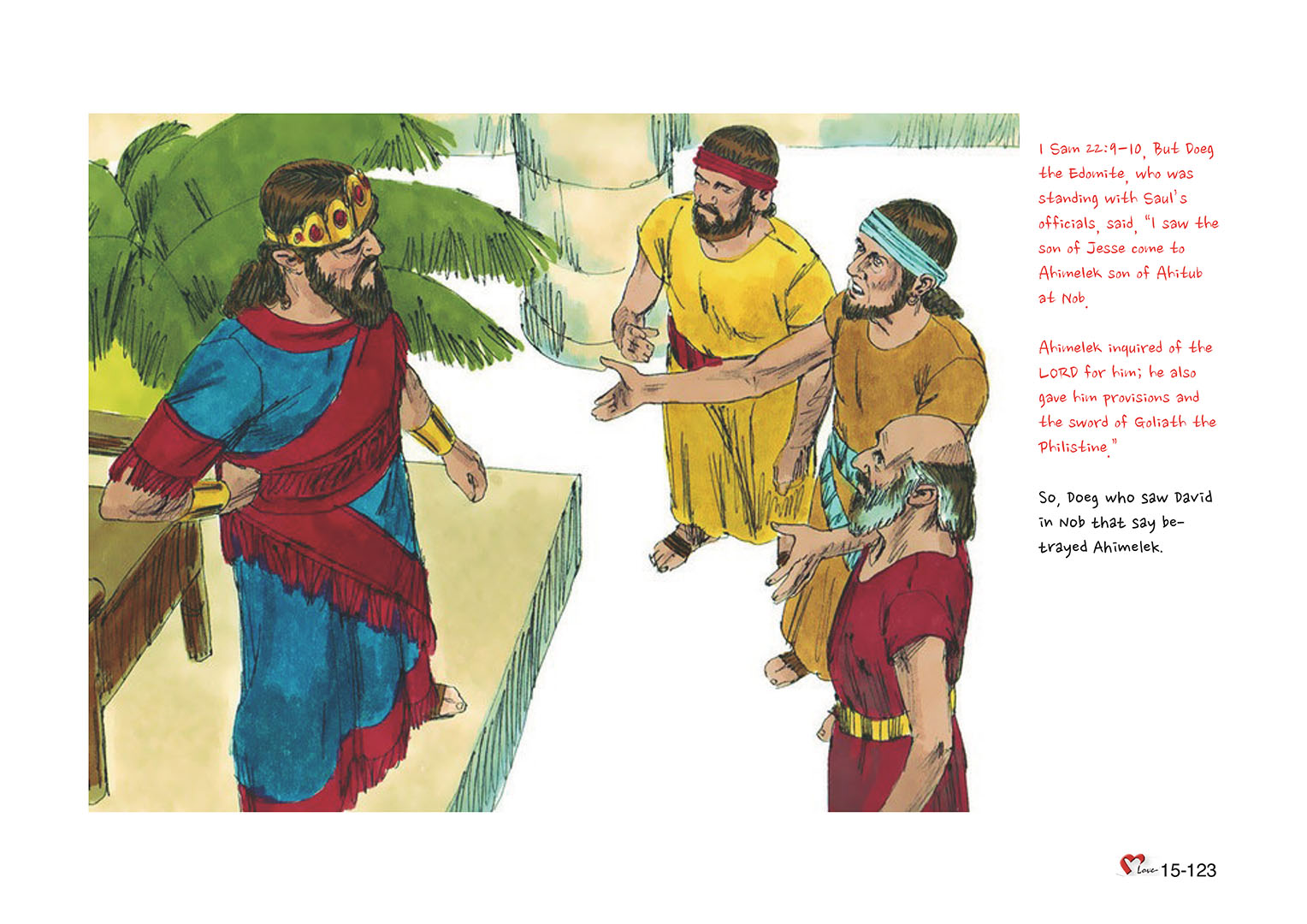 Chapter 15 - Lesson 46 - David Escaped from Saul