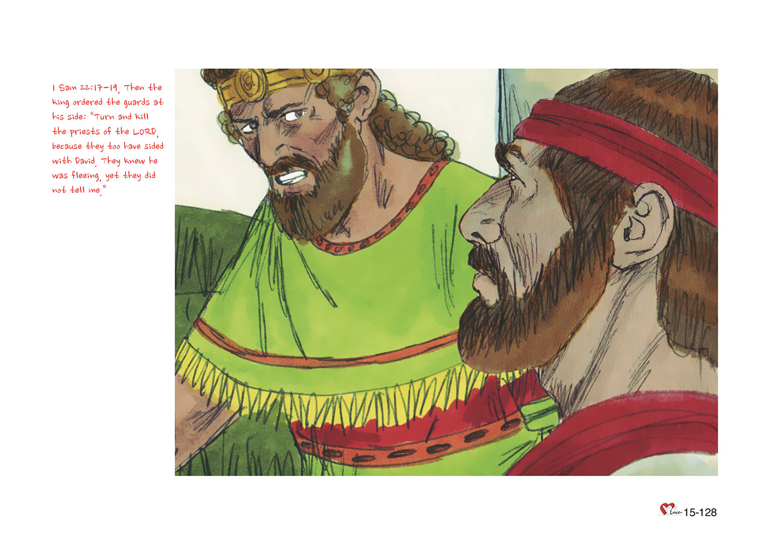 Chapter 15 - Lesson 46 - David Escaped from Saul