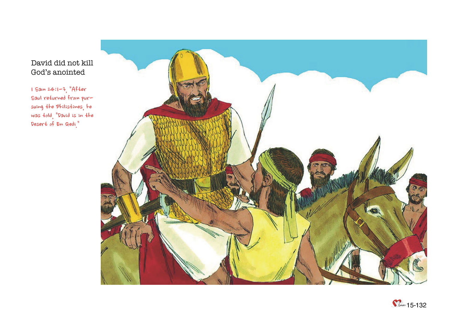 Chapter 15 - Lesson 46 - David Escaped from Saul