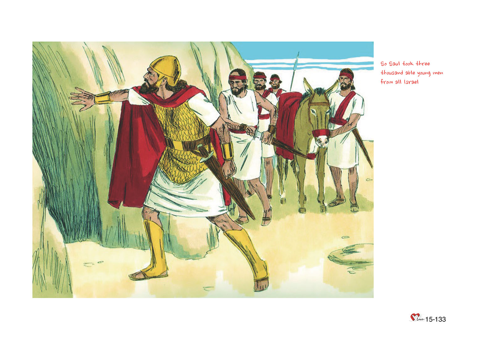 Chapter 15 - Lesson 46 - David Escaped from Saul