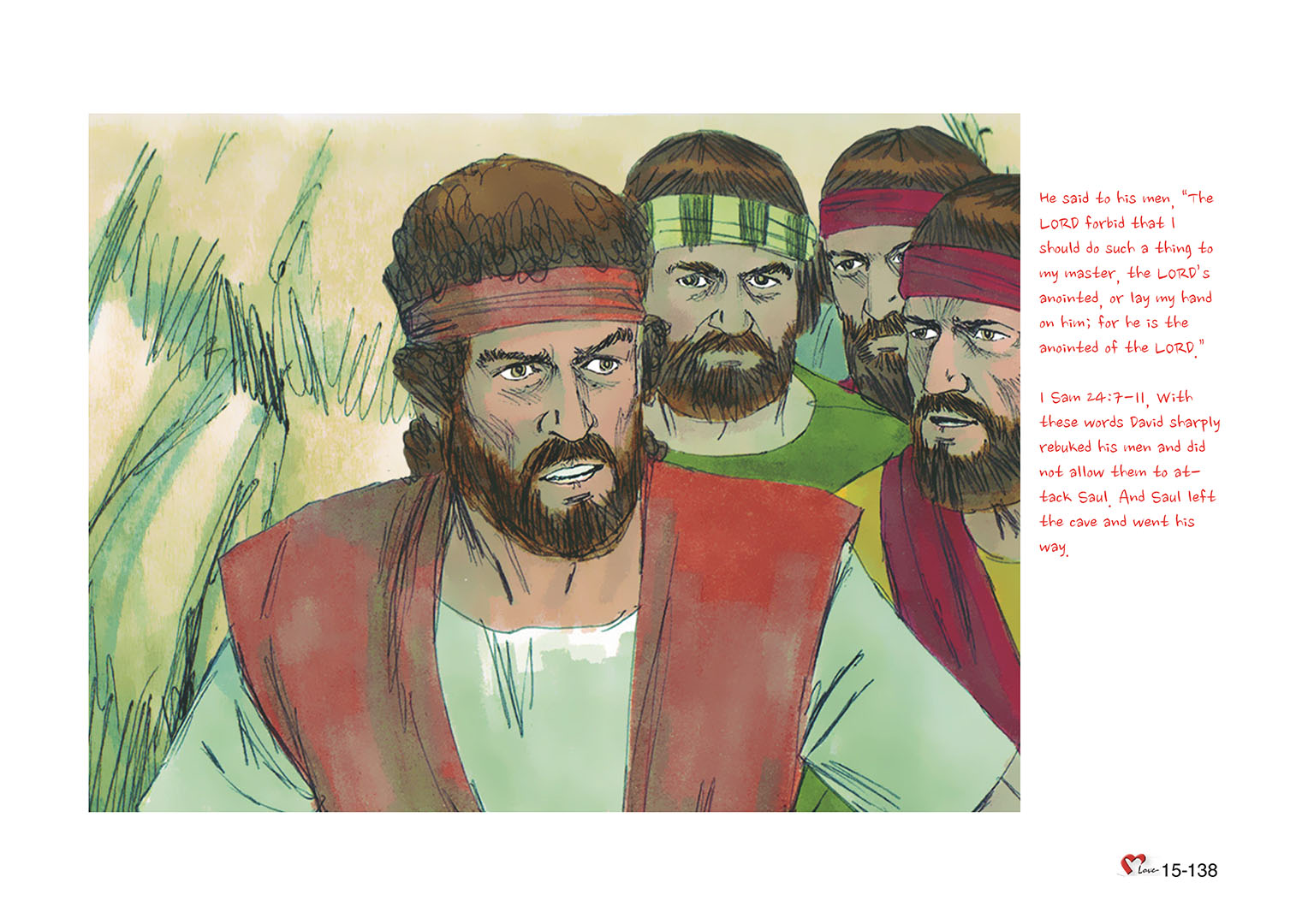 Chapter 15 - Lesson 46 - David Escaped from Saul