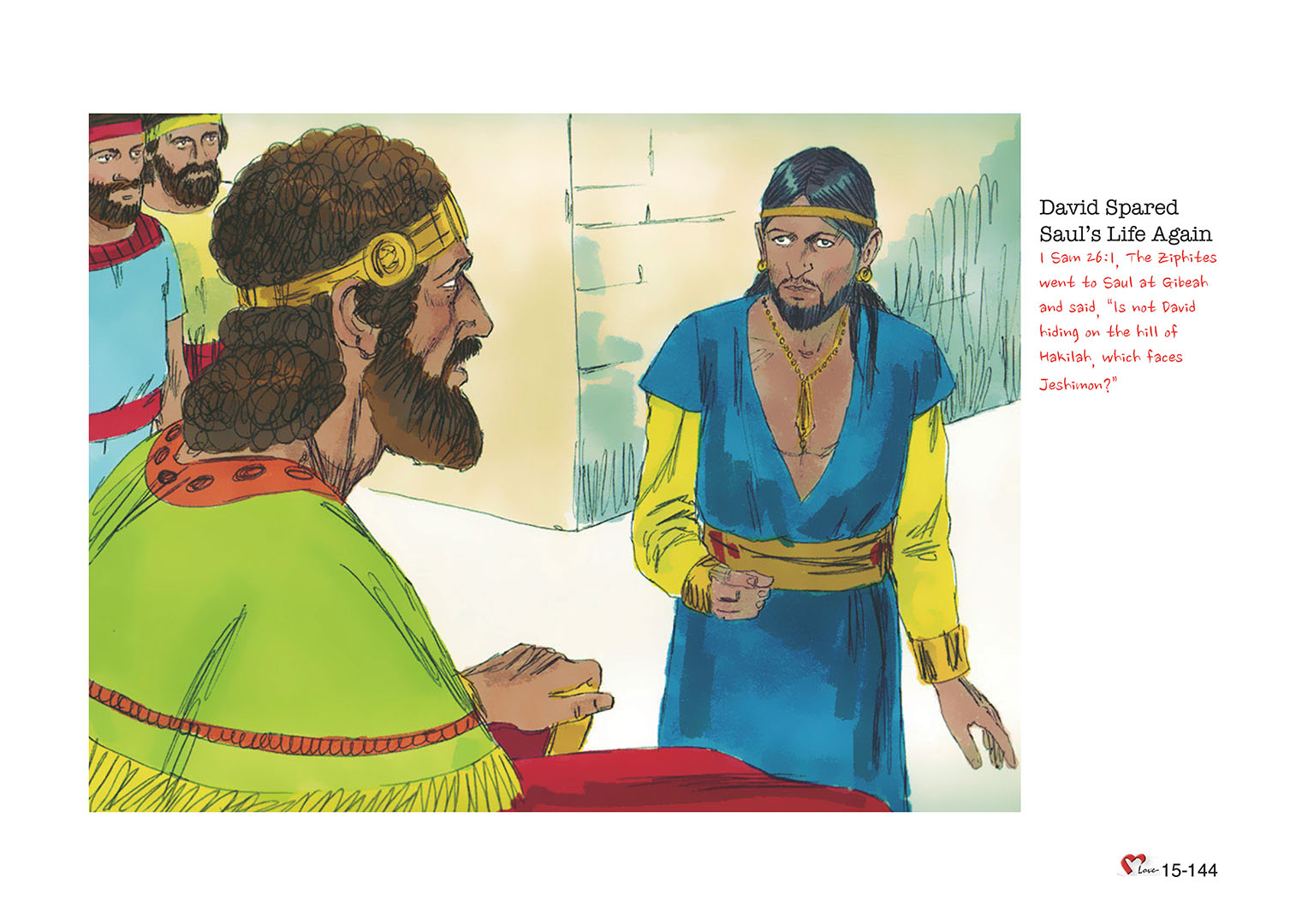 Chapter 15 - Lesson 46 - David Escaped from Saul