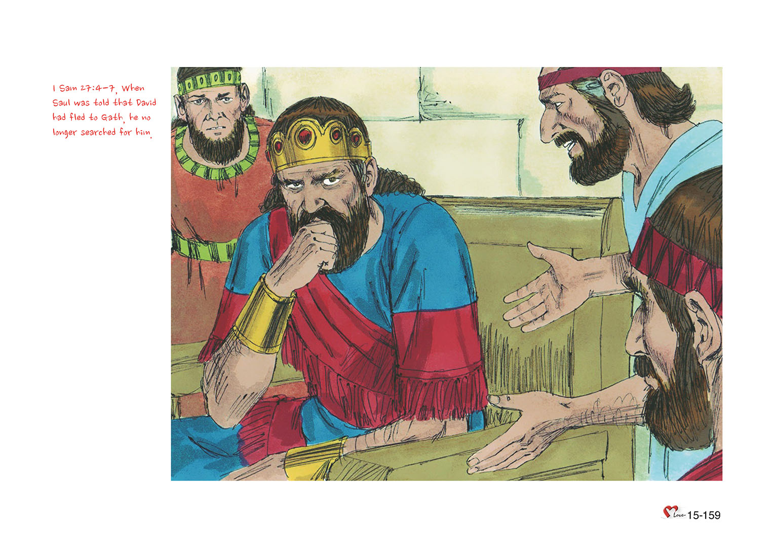 Chapter 15 - Lesson 46 - David Escaped from Saul