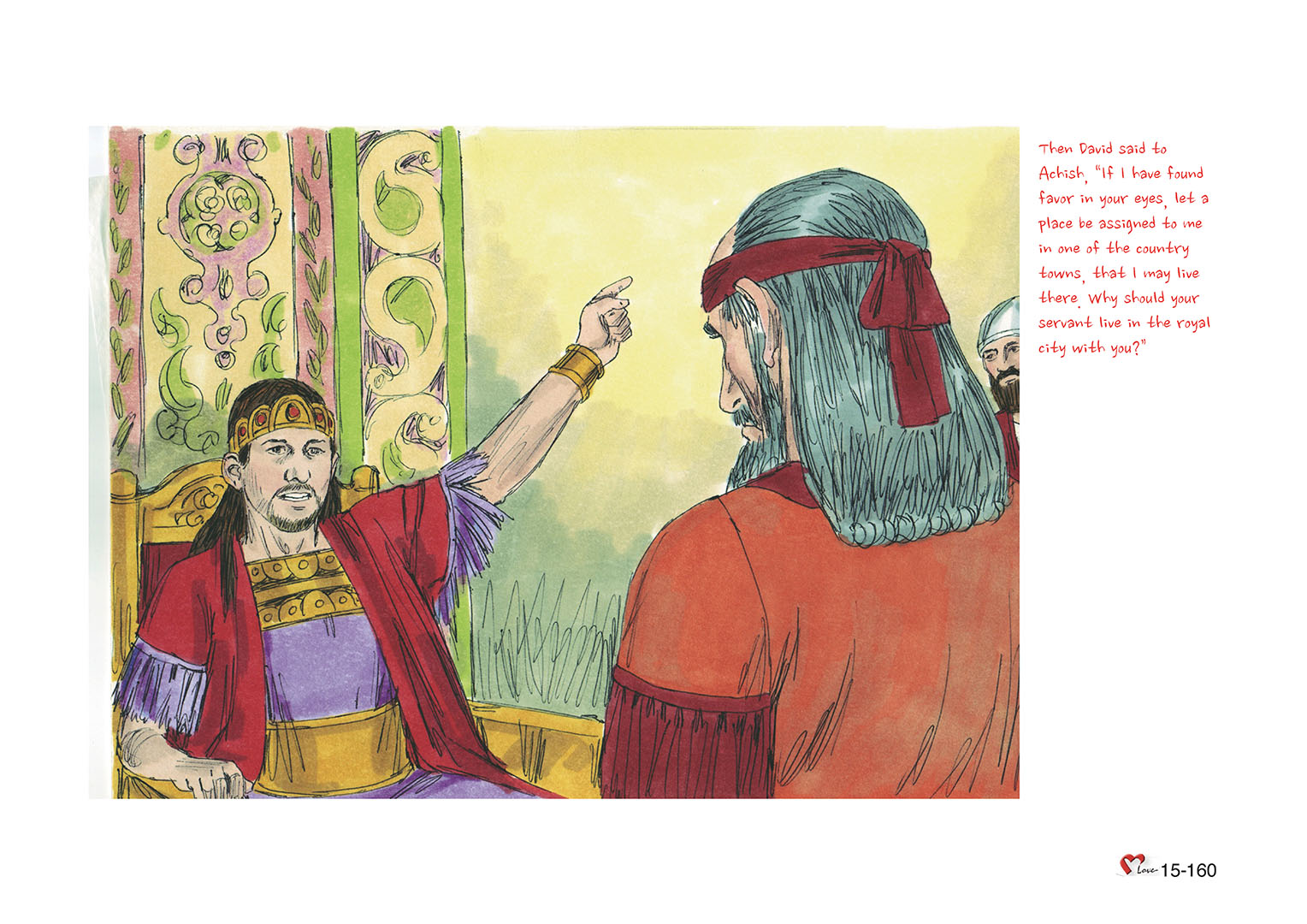 Chapter 15 - Lesson 46 - David Escaped from Saul