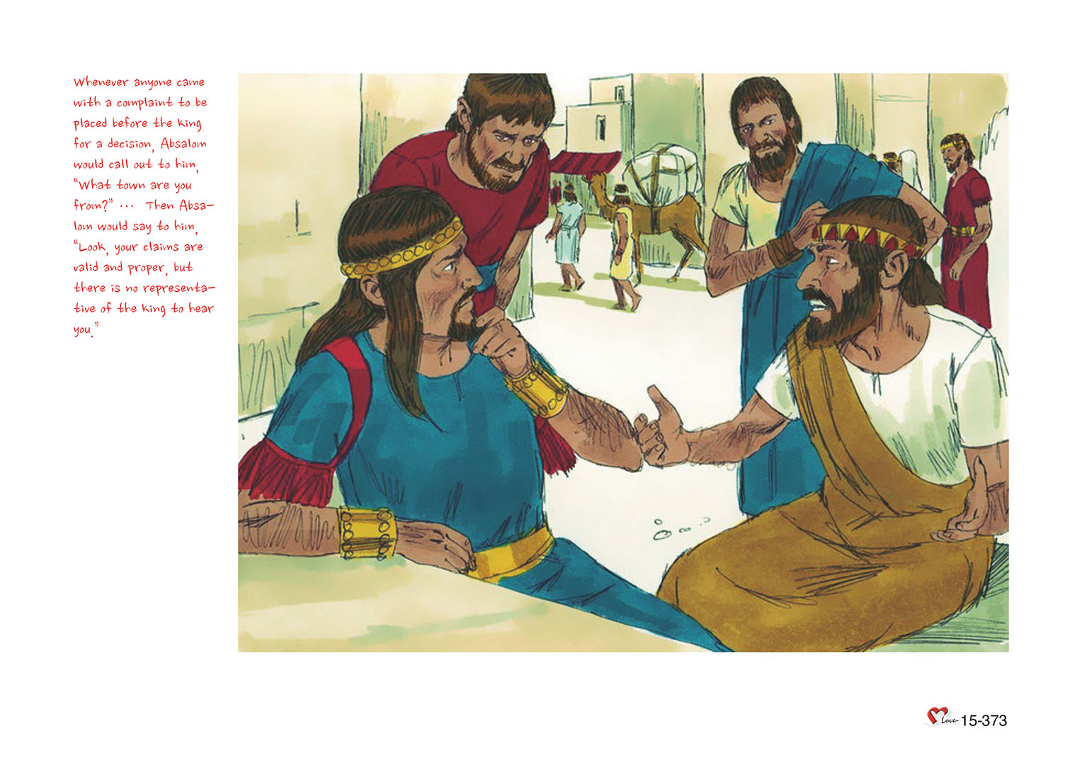 Chapter 15 - Lesson 49 - Absalom betrayed