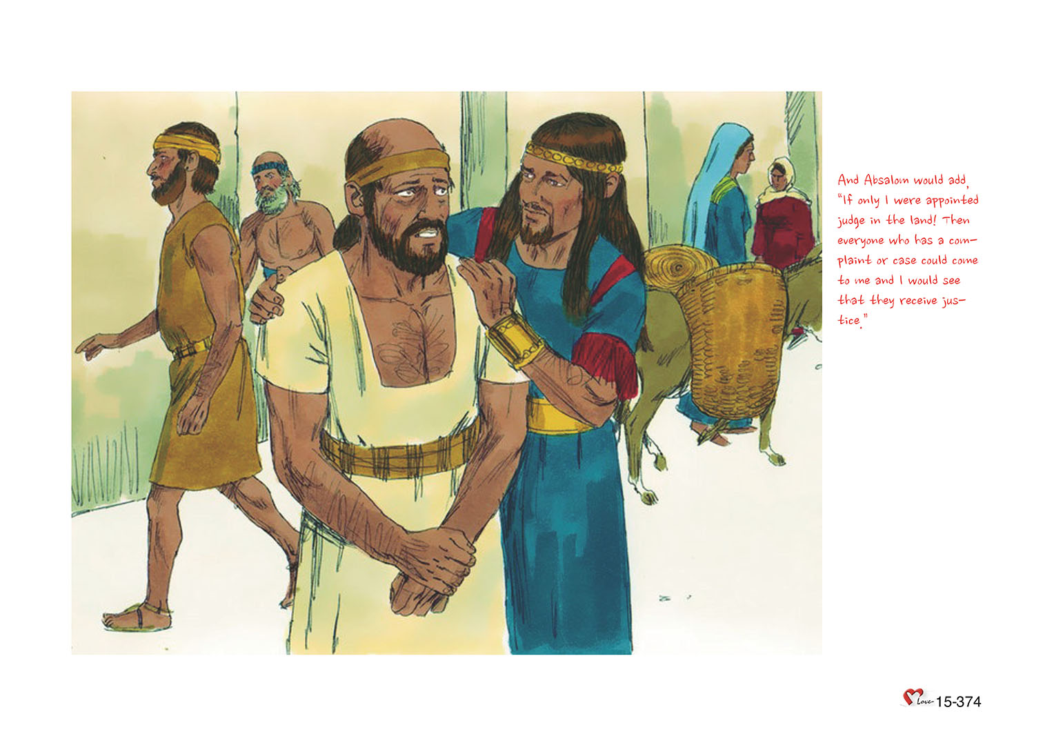 Chapter 15 - Lesson 49 - Absalom betrayed