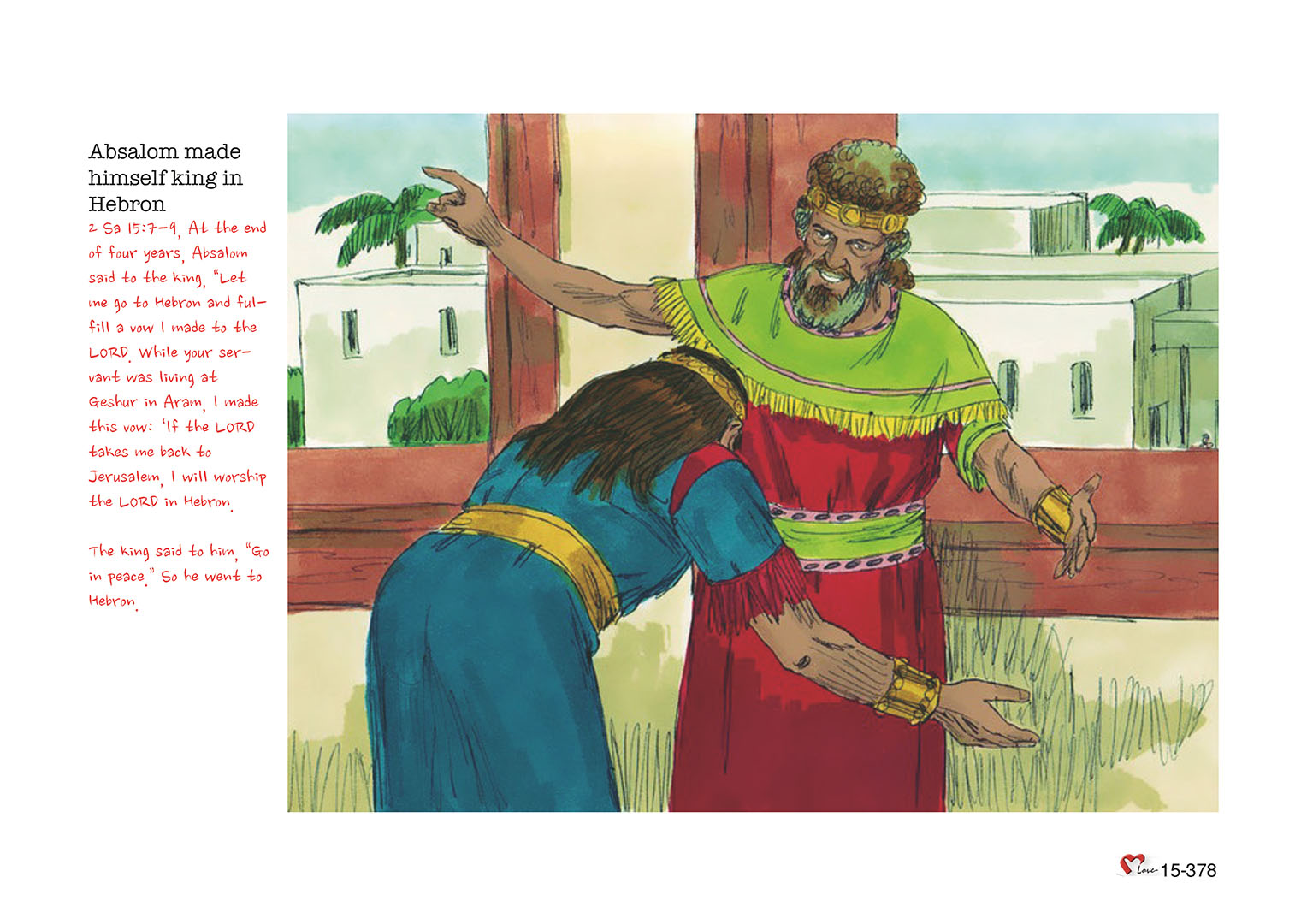 Chapter 15 - Lesson 49 - Absalom betrayed