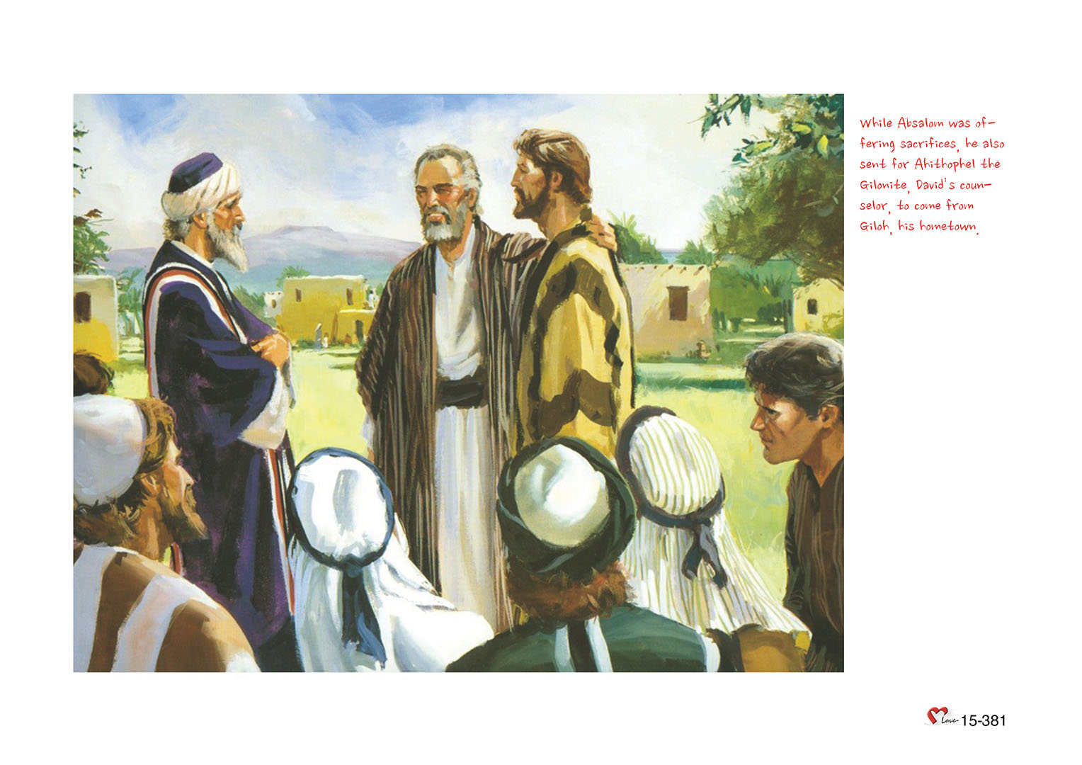 Chapter 15 - Lesson 49 - Absalom betrayed