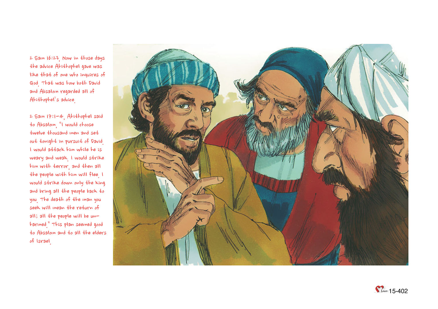 Chapter 15 - Lesson 49 - Absalom betrayed