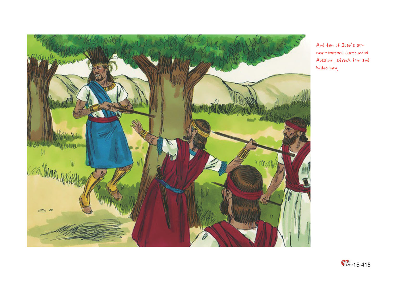 Chapter 15 - Lesson 49 - Absalom betrayed