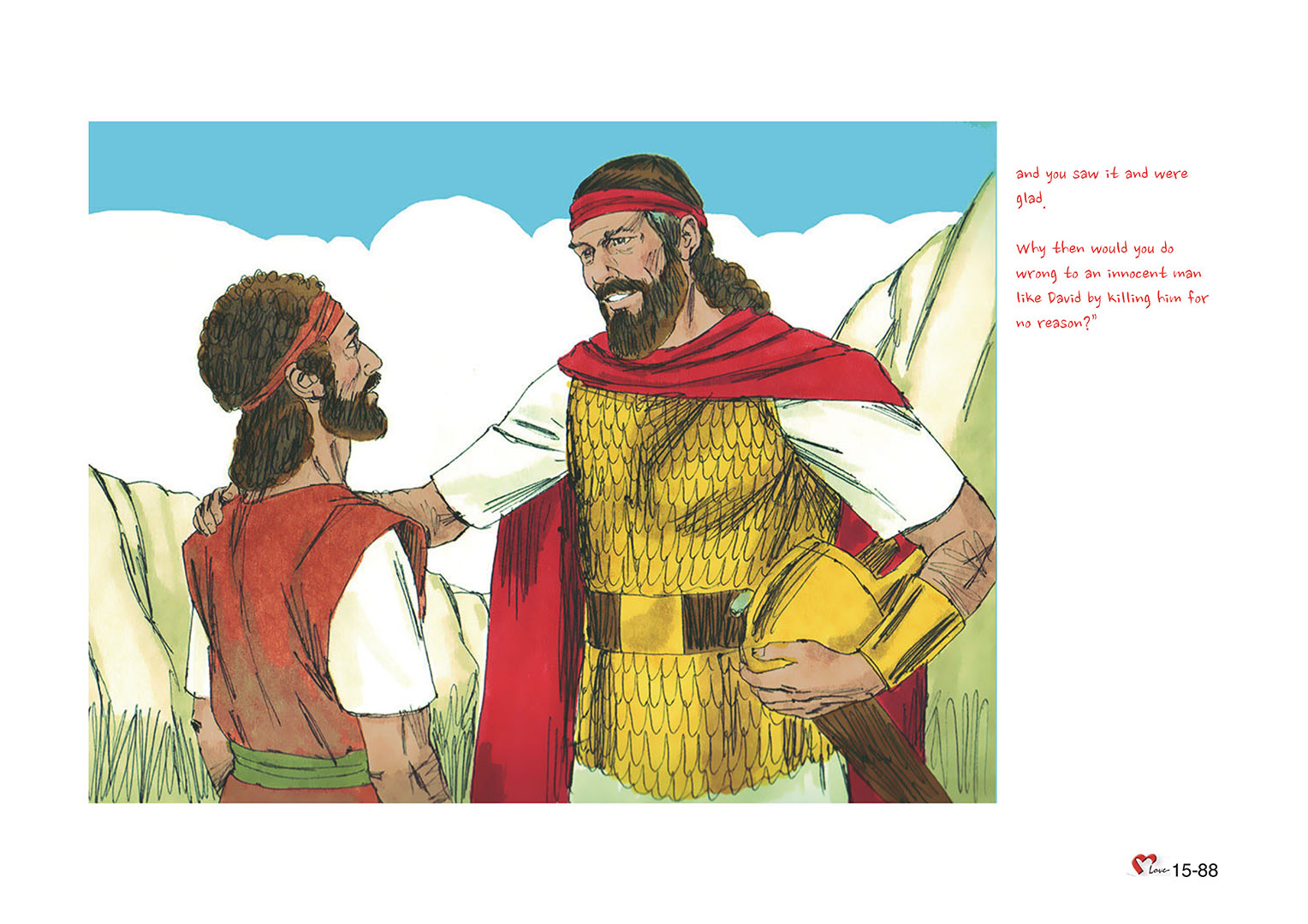 Chapter 15 - Lesson 46 - David Escaped from Saul