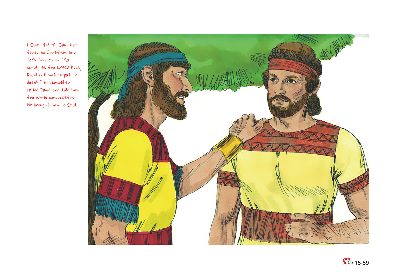 Chapter 15 - Lesson 46 - David Escaped from Saul