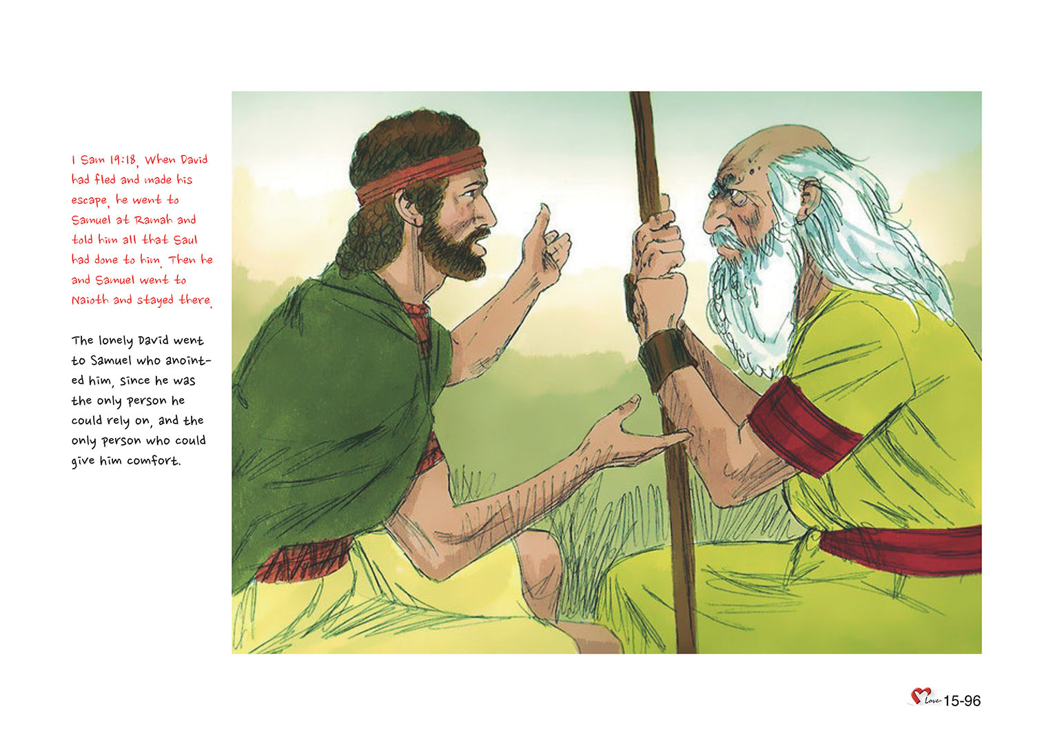 Chapter 15 - Lesson 46 - David Escaped from Saul