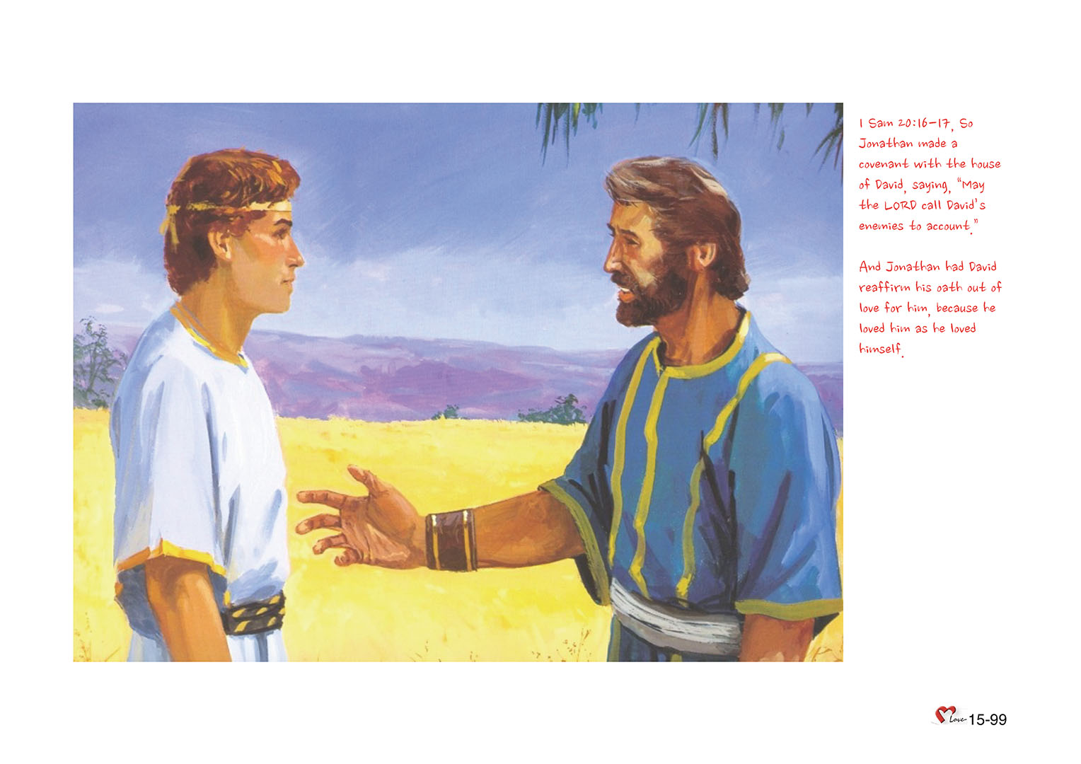 Chapter 15 - Lesson 46 - David Escaped from Saul