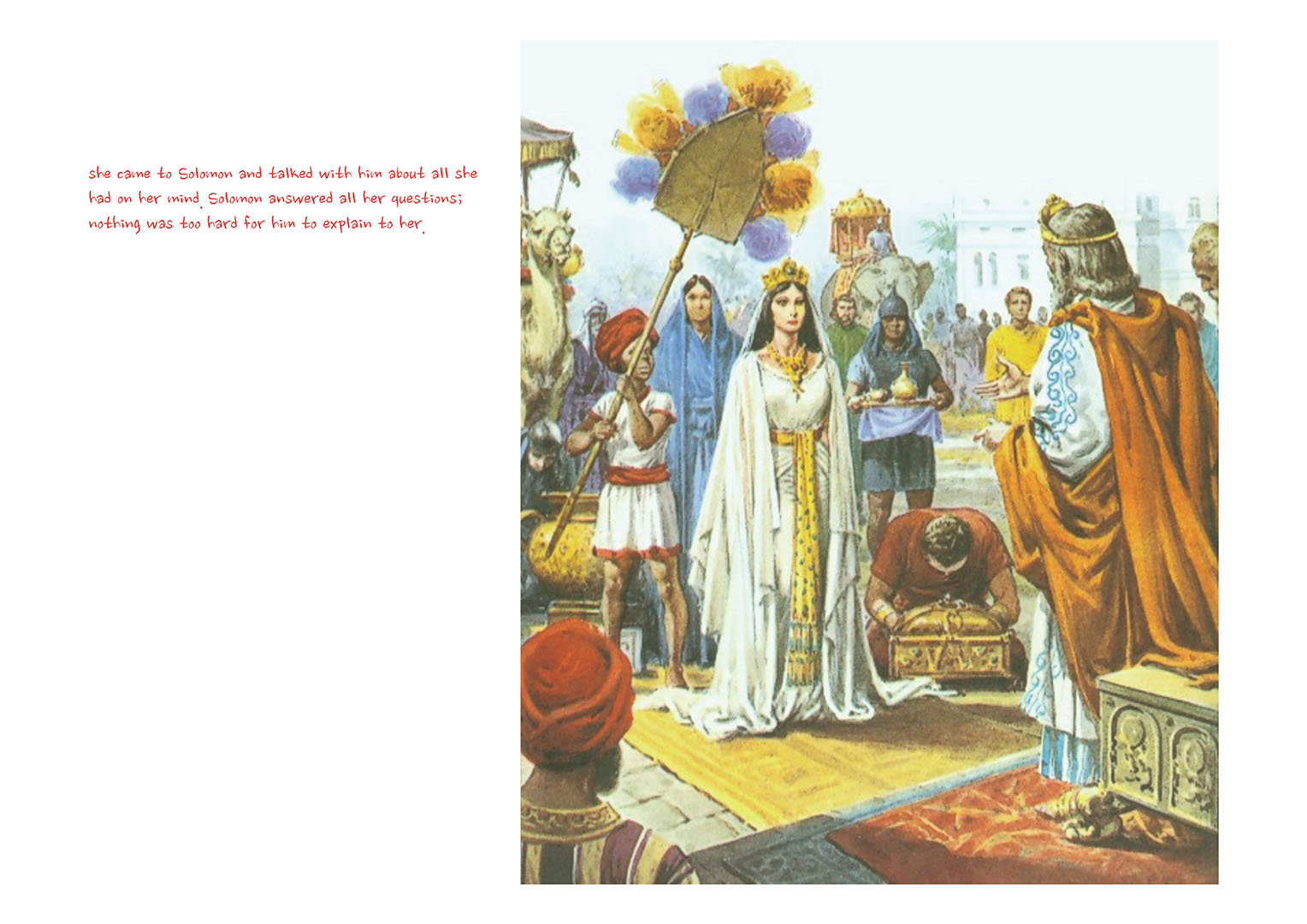 Chapter 16 - Lesson 51 - King Solomon Built Temple