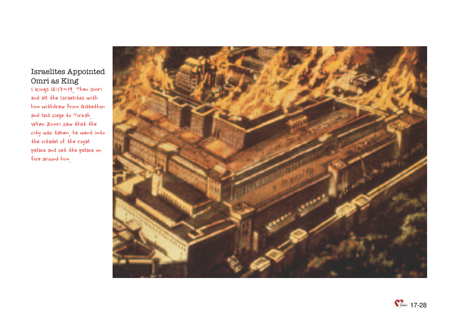 Chapter 17 - Lesson 53 - Kings of Israel: Jeroboam, Nadab, Baasha, Elah, Xinli, Omri