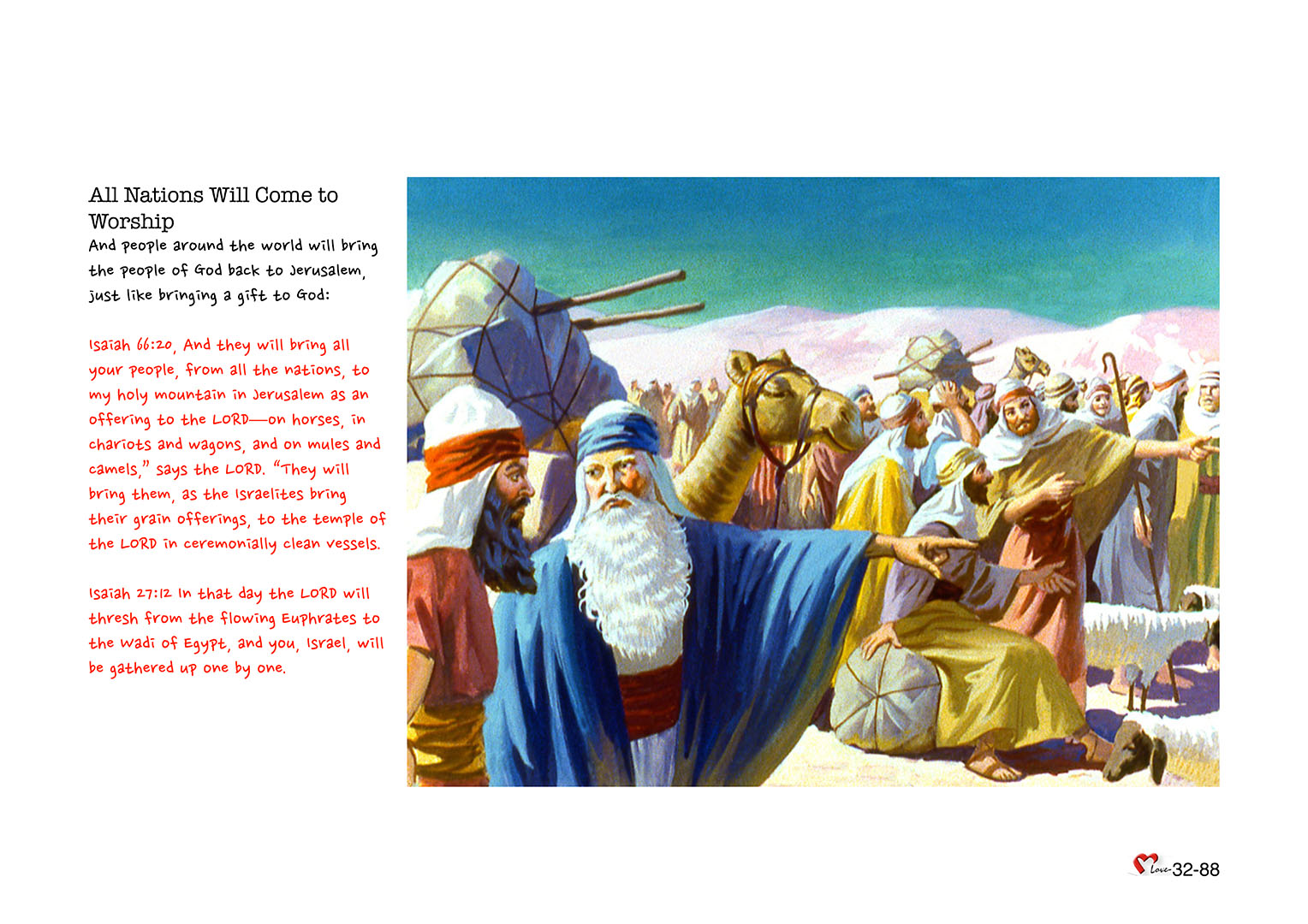 Chapter 32 - Lesson 99 - Prophecy on Messiah’s Second Coming