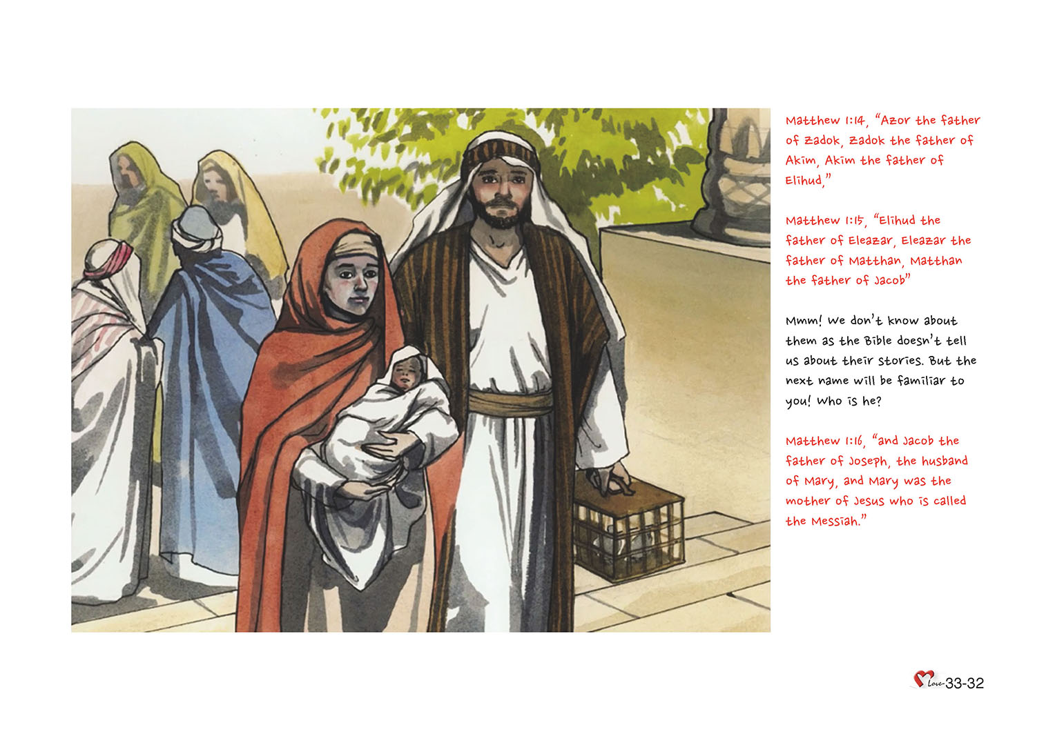 Chapter 33 - Lesson 100 - Jesus, a descendant of Abraham