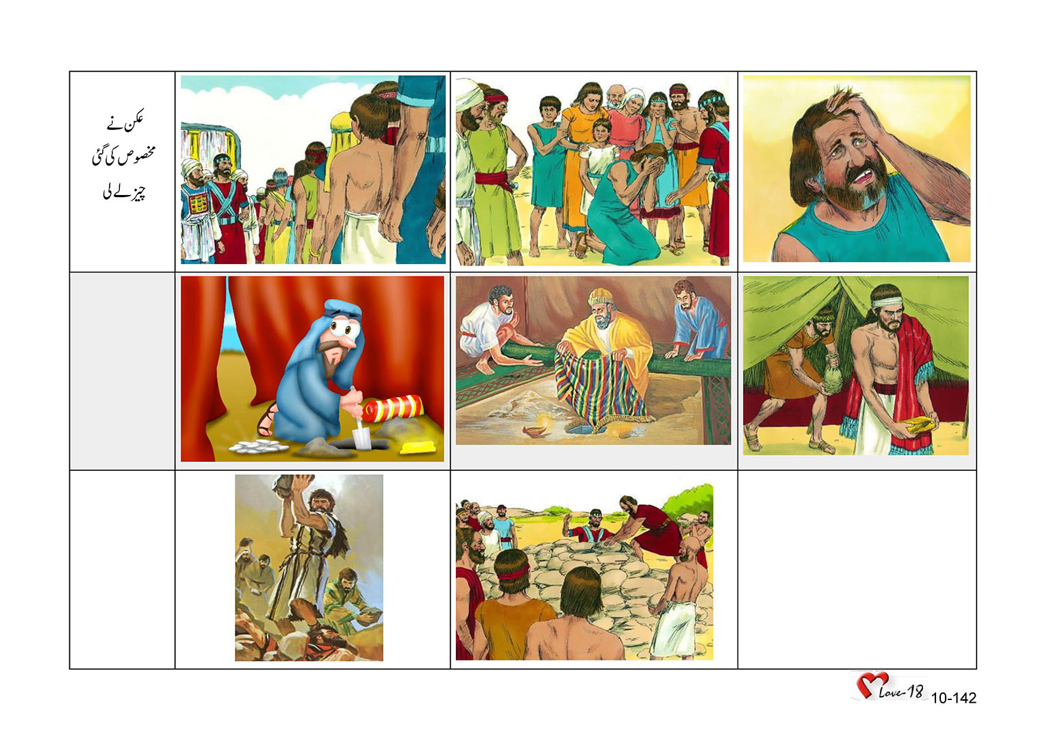 باب 10 - سبق 35 - یریحو  اور  عی  پر  حملہ 