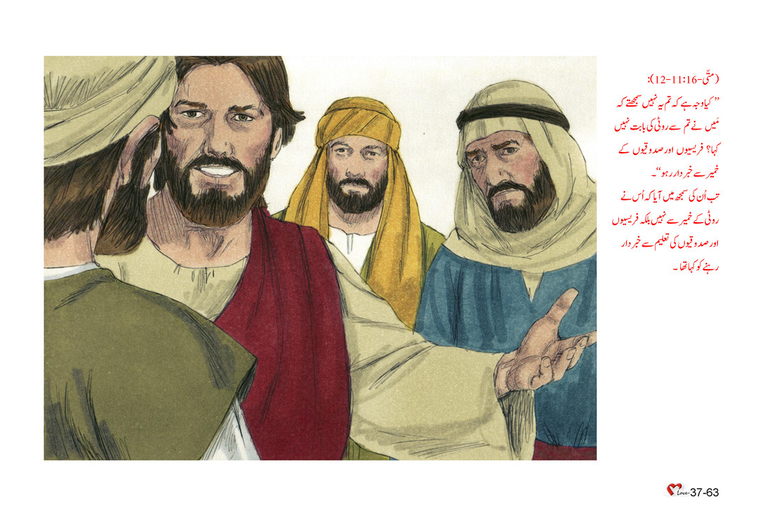 باب 37 - سبق 104 - یسوع نے شاگردوں کی تربیت کی